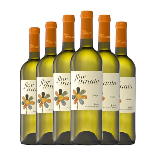 Pago de Valdecuevas Flor Innata Verdejo Rueda 75 cl Weißwein (Karton mit 6 Flaschen von 75 cl) von Pago de Valdecuevas