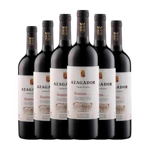 Pago de la Jaraba Azagador La Mancha Reserve 75 cl Rotwein (Karton mit 6 Flaschen von 75 cl) von Pago de la Jaraba