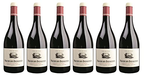 6x 0,75l - Viñedos y Bodegas Vegalfaro - Pago de los Balagueses - Garnacha Tintorera - Vino de Pago D.O. - Spanien - Rotwein trocken von Pago de los Balagueses