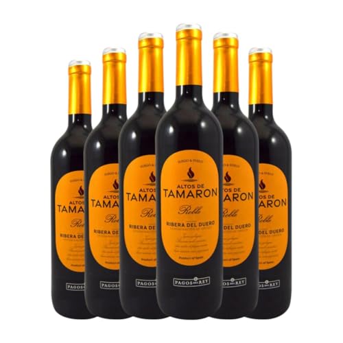 Pagos del Rey Altos de Tamarón Tempranillo Ribera del Duero Eiche 75 cl Rotwein (Karton mit 6 Flaschen von 75 cl) von Pagos del Rey