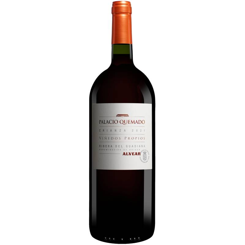 Palacio Quemado Crianza - 1,5 L. Magnum 2021  1.5L 14% Vol. Rotwein Trocken aus Spanien von Palacio Quemado