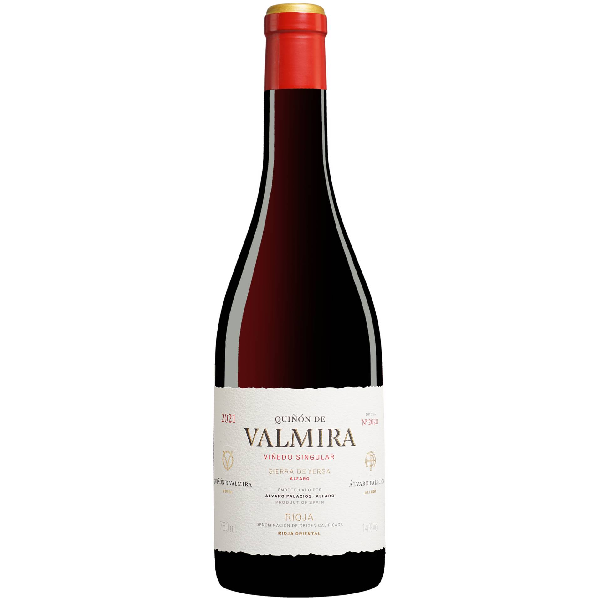 Palacios »Quiñón de Valmira« 2021  0.75L 14% Vol. Rotwein Trocken aus Spanien von Álvaro Palacios