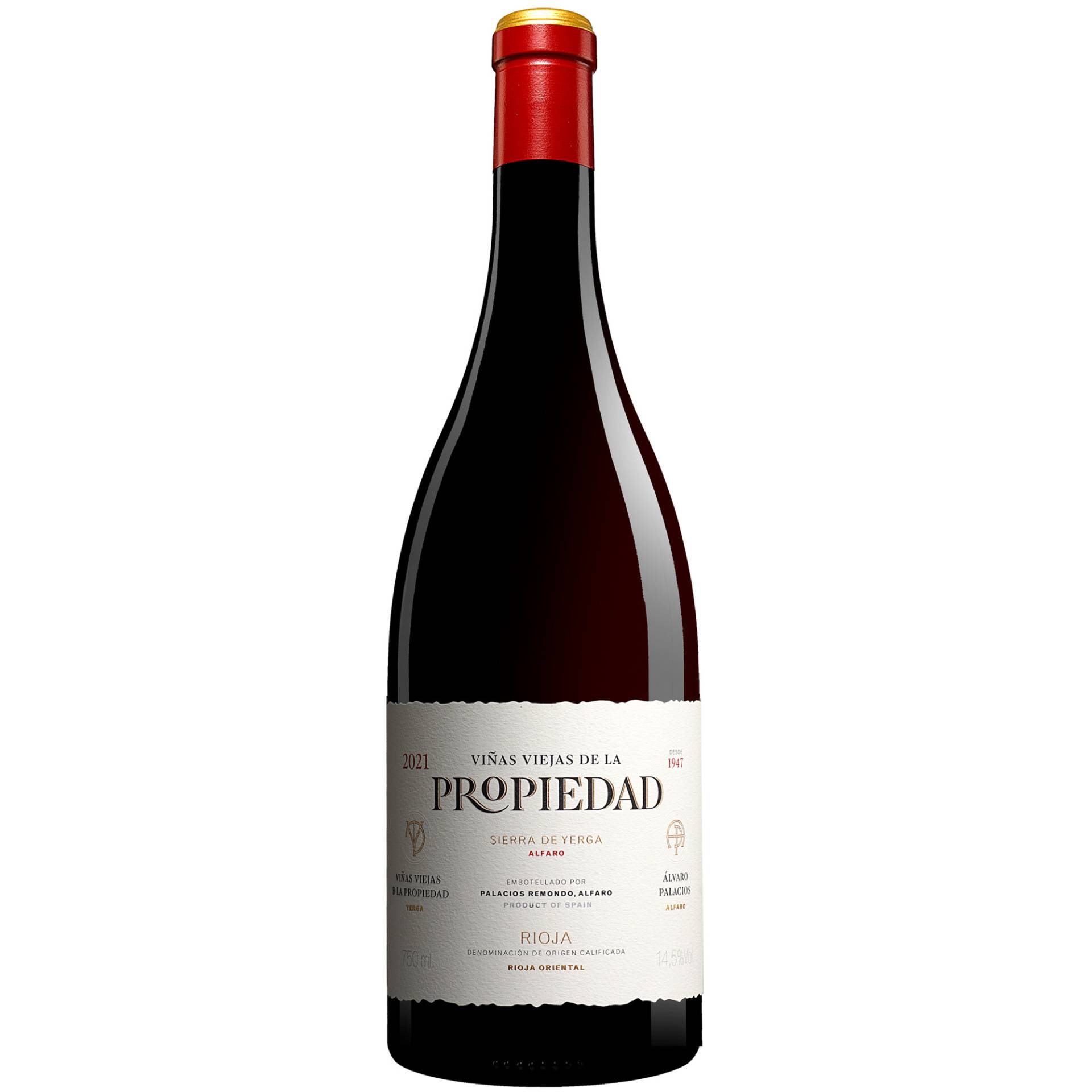 Palacios Remondo »Propiedad« 2021  0.75L 14.5% Vol. Rotwein Trocken aus Spanien von Palacios Remondo