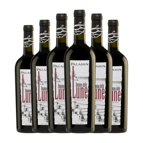 Paladin Domino delle Lune Rosso Venezia 75 cl Rotwein (Karton mit 6 Flaschen von 75 cl) von Paladin