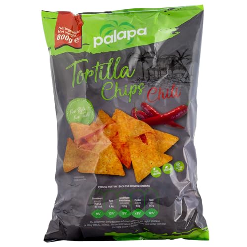 Tortilla Chips Chili Palapa 800 g von Palapa