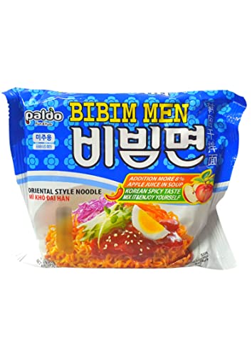 Paldo BiBim Nudel Spicy Noodles Koreanische Ramen Nudeln von Paldo