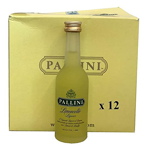 PALLINI LIQUEUR LIMONCELLO MIGNON MINIATURE 12 FLASCHEN À 50 ML von Pallini