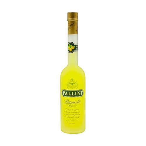 Pallini Limoncello, Italienischer Zitronenlikör mit Zitronen von der Amalfiküste, Frisch und aromatisch, 500 ml, 26% vol., Gewinner des Quality Award by Italian Consumers 2023 von Pallini