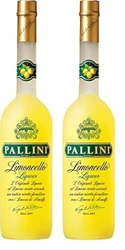 Pallini Limoncello Zitronenlikör, 500ml (2er Pack) von Pallini