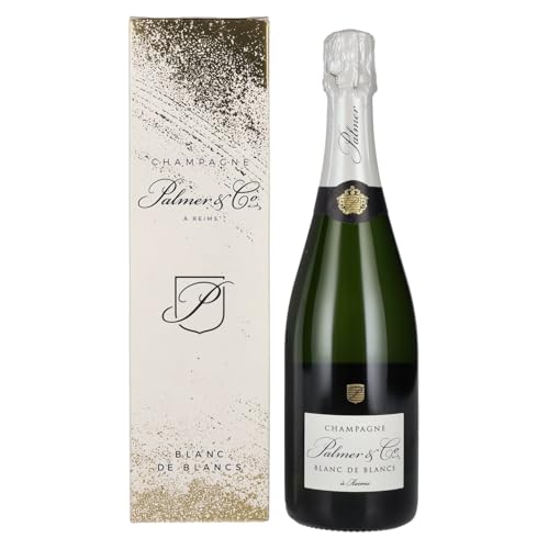 Palmer & Co Champagne Blanc de Blancs Brut 12% Vol. 0,75l in Geschenkbox von Palmer & Co