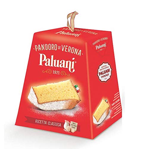 Paluani Pandoro di Verona ricetta classica weich pandoro mit Puderzucker 750g von Paluani