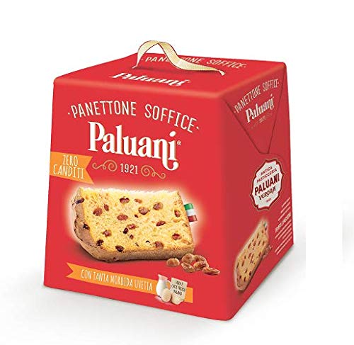 Paluani Panettone Soffice ohne kandierte Früchte mit Rosinen 750g von Paluani