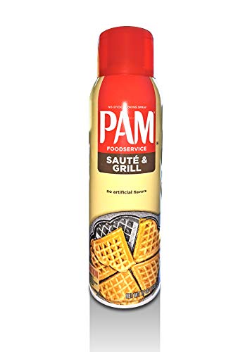 PAM Saute & Grill Spray Canola Öl no sticking (481g) von Pam GM Concepts