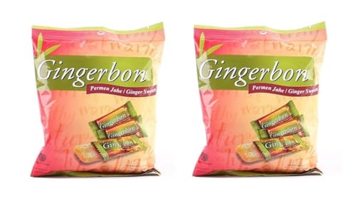 Ingwer Bonbon Pamai Pai® Doppelpack: 2 x 125g Gingerbon Ingwerbonbons Kaubonbon von Pamai Pai