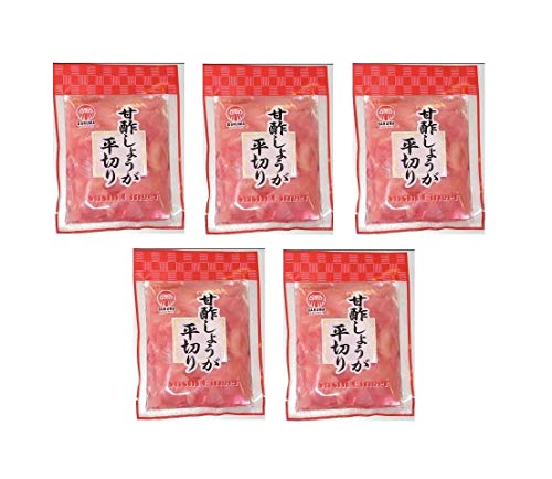 Pamai Pai® Bigpack: 5 x 120g Eingelegter Sushi Ingwer Pink Amazu Shoga - 60g Abtropfgewicht von Pamai Pai