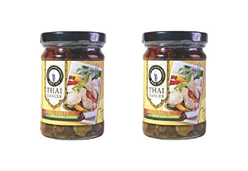 Pamai Pai® Chillipaste mit Thai Basilkum Doppelpack: 2 x 200g Chilli Paste Holy Sweet Basil von Pamai Pai