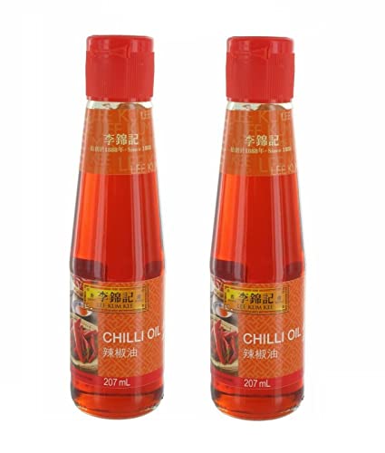 Pamai Pai® Doppelpack: 2 x 207ml Chiliöl scharf Chilliöl Chili Öl Chilli von Pamai Pai