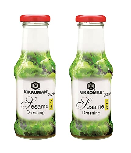 Pamai Pai® Doppelpack: 2 x 250ml Sesam Dressing für Salat Kikkoman Salatdressing Sauce Dips Gemüse von Pamai Pai