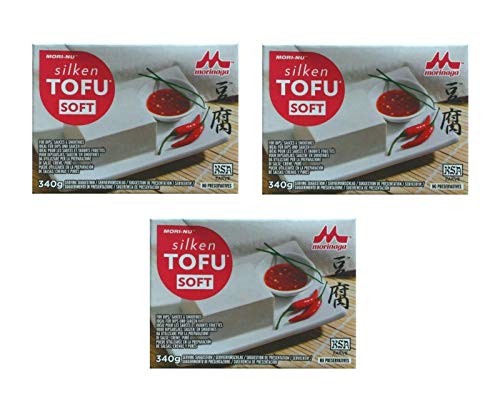 Pamai Pai® Dreierpack: 3 x 340g Soft Tofu Weicher Seifentofu für vegane vegetarische Küche von Pamai Pai