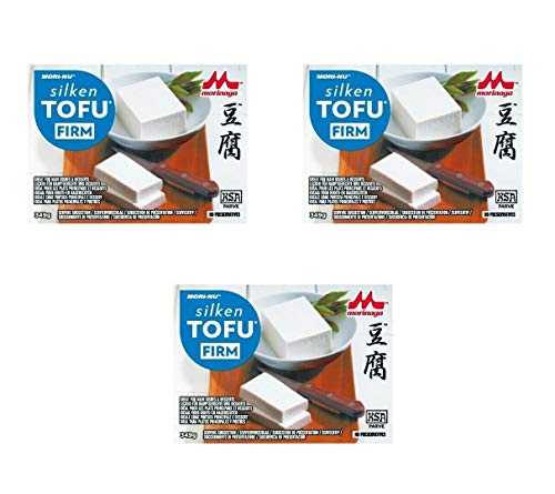 Pamai Pai® Dreierpack: 3 x 349g Silken Tofu Fester Seifentofu für vegane vegetarische Küche von Pamai Pai