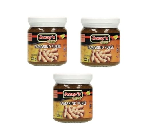 Tamarindenpaste Pamai Pai® Dreierpack: 3 x 220g ohne Samen Püree Tamarindenmus Tamarinden Paste Glas von Pamai Pai