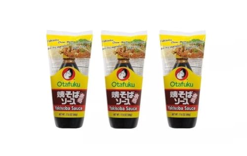 Yakisoba Sauce Pamai Pai® Dreierpack: 3 x 500g Würzsauce Soba Nudeln Bratnudeln von Pamai Pai