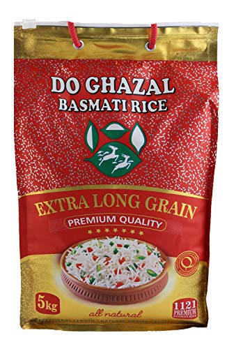 Do Ghazal- 5 Kg Basmati Reis Extra Langkorn Reis Permium Quality von Pamir