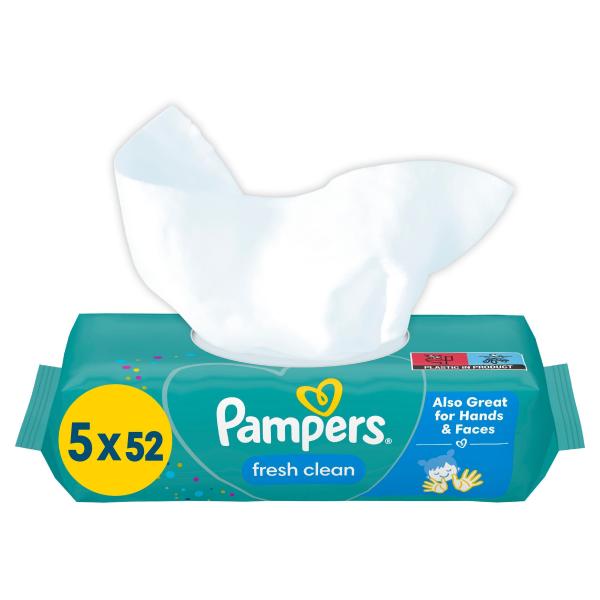 Pampers Fresh Clean Feuchttücher von Pampers