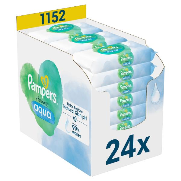 Pampers Harmonie Aqua Feuchttücher von Pampers