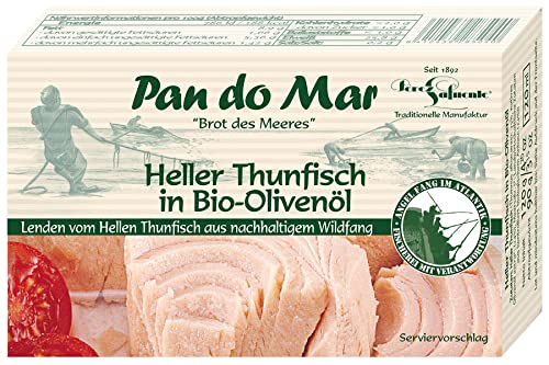 Pan do Mar Heller Thunfisch, in Bio Olivenöl (2 x 120 gr) von Pan do Mar