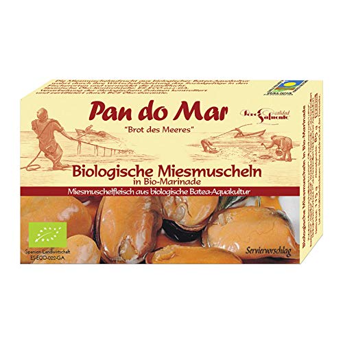 Pan do Mar Miesmuscheln in Bio-Marinade (2 x 115 gr) von Pan do Mar