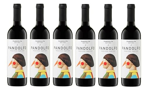 6x 0,75l - Pandolfa - Pandolfo - Sangiovese Superiore - Romagna Sangiovese D.O.P. - Emilia-Romagna - Italien - Rotwein trocken von Pandolfa