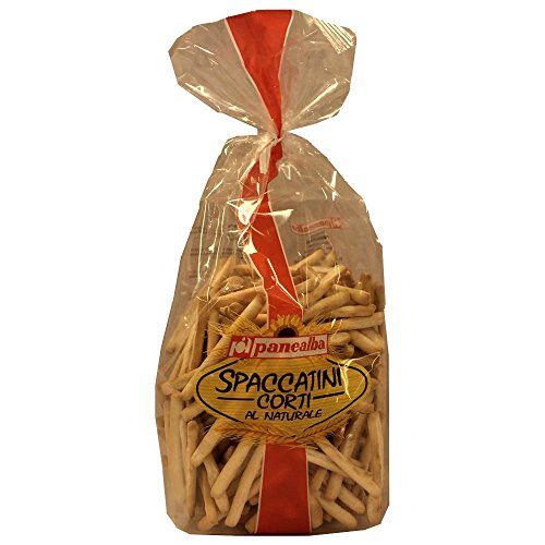 Panealba Spaccatini Corti al Naturale 250g Beutel (Brot-Sticks) von Panealba