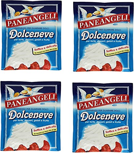 Paneangeli Dolceneve Istant Schlagsahne, 150 g, 4 Stück von Paneangeli