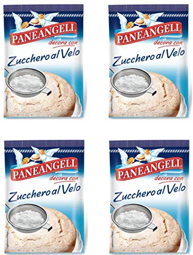 Paneangeli Zucchero Al Velo Puderzucker 125 g, 4 Stück von Paneangeli