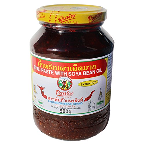 PANTAI Chilipaste mit Sojabohnenöl - 1 x 500 g von Pantai