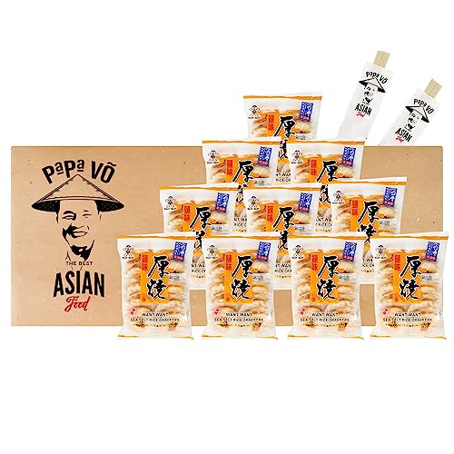 10er Pack (10x150g) Want Want Sea Salt Reiscracker (Papa Vo®) von Papa Vo