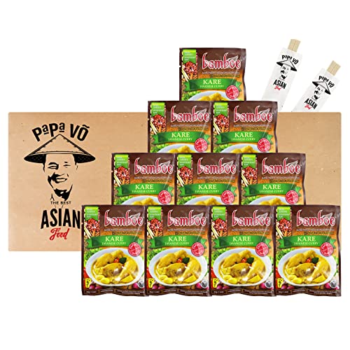 10er Pack (10x36g) Bamboe Kare Javanese Curry (Papa Vo®) von Papa Vo