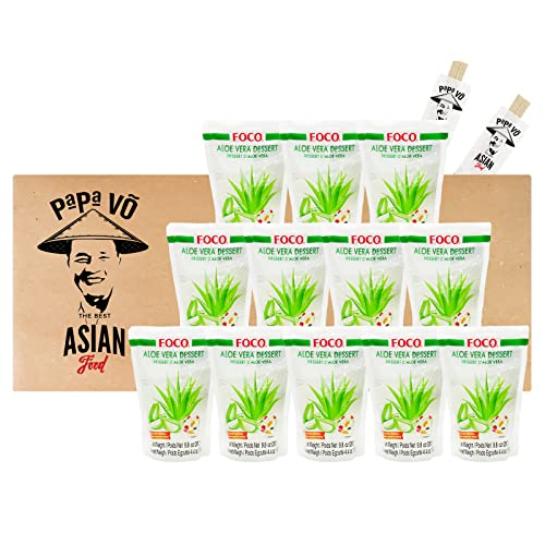 12er Pack (12x 280g (ATG125g)) Foco Aloe Vera Dessert (Papa Vo®) von Papa Vo