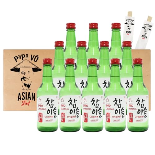 12er Pack (12x 350ml) Jinro Chamisul Classic Sake (Papa Vo®) von Papa Vo