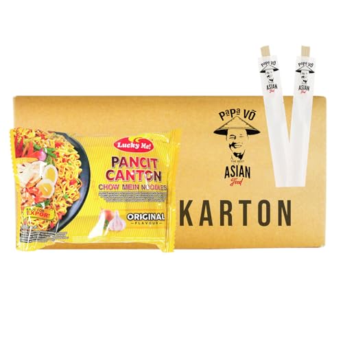 24er Pack (24x60g) Lucky Me Instant Nudeln Pancit Canton (Papa Vo®) von Papa Vo