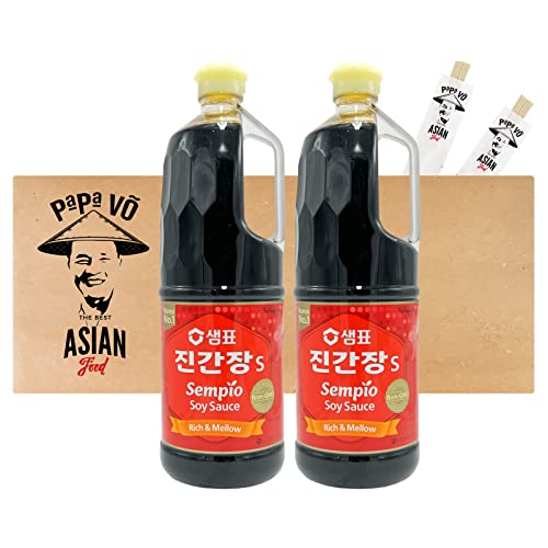 2er Pack (2x 1,7L) Sempio Sojasauce Jin S (Papa Vo®) von Papa Vo