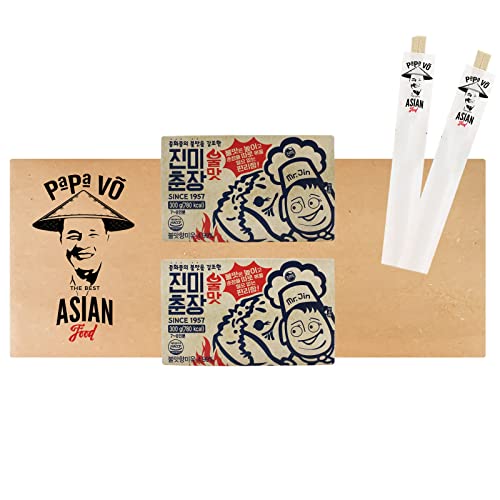 2er Pack (2x300g) Jinmi Schwarze Bohnenpaste Jjajang (Papa Vo®) von Papa Vo