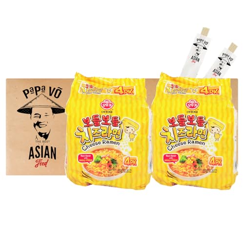 2er Pack (2x444g) Ottogi Instantnudel Cheese Ramen (Papa Vo®) von Papa Vo