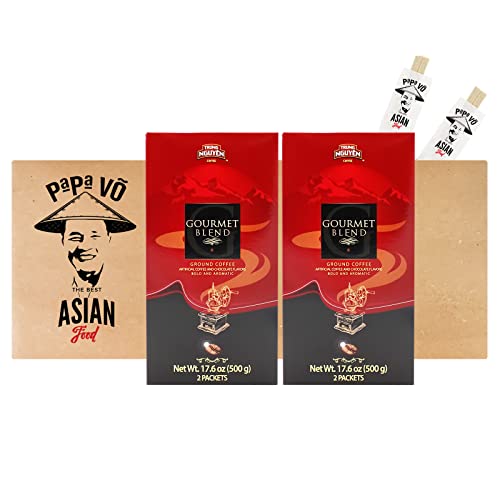 2er Pack (2x500g) Trung Nguyen Gourmet Blend Kaffee gemahlen (Papa Vo®) von Papa Vo