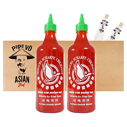 2er Pack (2x730ml) Flying Goose Sriracha Chilli Sauce (Papa Vo®) von Papa Vo