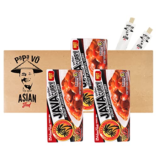 3er Pack (3x185g) House Java Curry Robust Flavor HOT (Papa Vo®) von Papa Vo