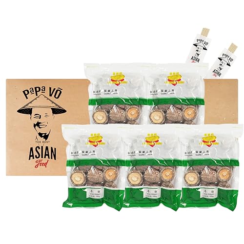 5er Pack (5x100g) Golden Lion Shiitake Pilze (Papa Vo®) von Papa Vo