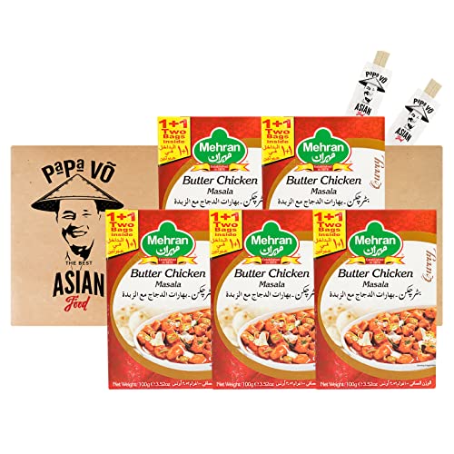 5er Pack (5x100g) Mehran Butter Chicken Masala (Papa Vo®) von Papa Vo