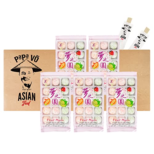 5er Pack (5x195g) Loves Flower Fruit Mochi (Papa Vo®) von Papa Vo